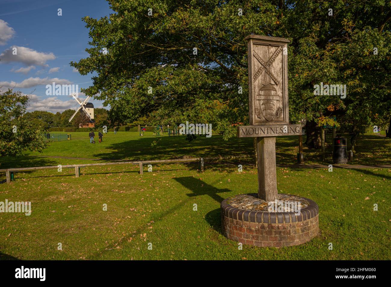 Polegate Village Sign England wooden carved sign hi-res stock photography and images - Alamy