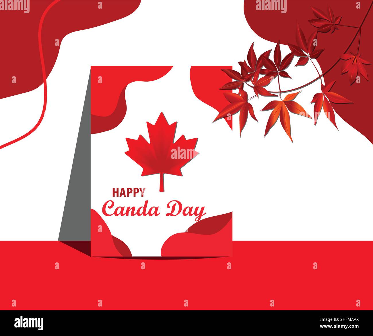 La Hoja De Arce Canadian Maple Leaf Cards Sweatshirt