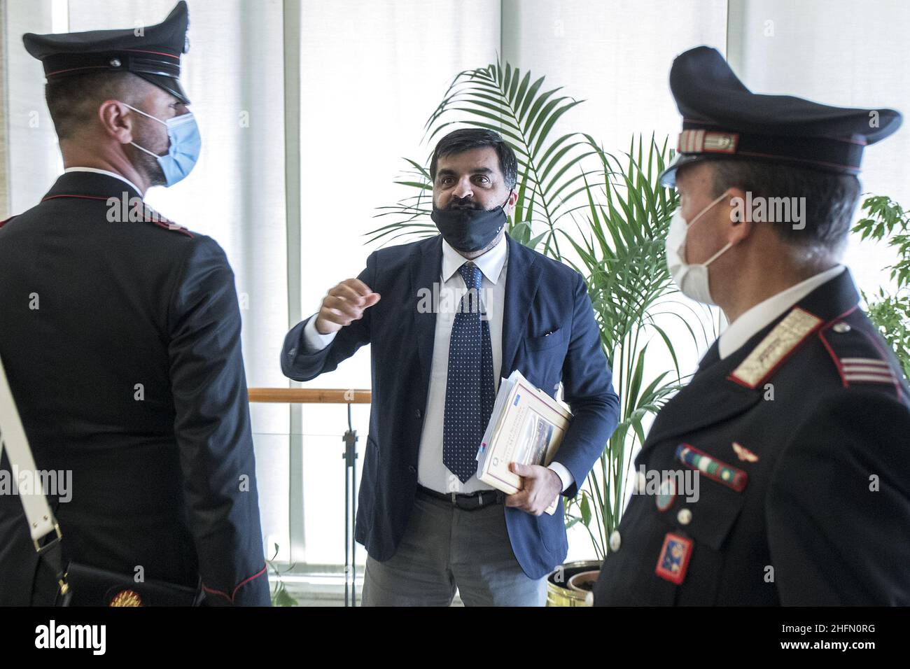 Roberto Monaldo / LaPresse 21-07-2020 Rome (Italy) Superior Council of the Judiciary - Disciplinary hearing on Luca Palamara In the pic Luca Palamara Stock Photo