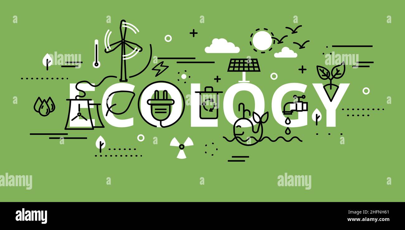 Modern flat thin line design vector illustration, infographic concept ...