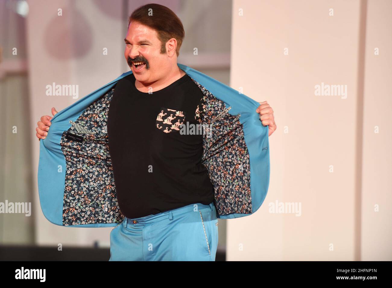 Piergiorgio Pirrone - LaPresse 2020-09-10 Venice 77th Venice Filmfestival Run Hide Fight red carpet in the photo: Joel Michaely Stock Photo