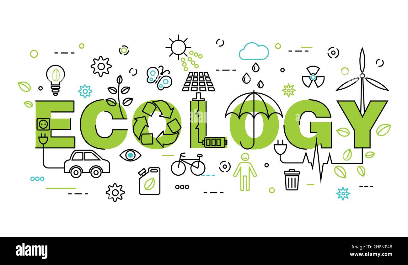 Modern flat thin line design vector illustration, infographic concept ...