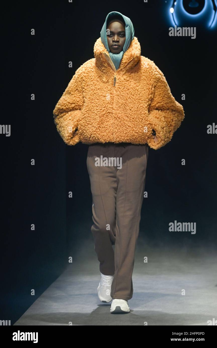 Milan, Italy. 17th Jan, 2022. Milan Fashion Week, Men Fall Winter. 2022