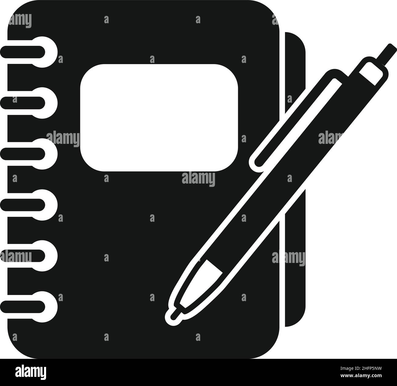 Journal icon simple vector. Letter text. Message notepad Stock Vector ...