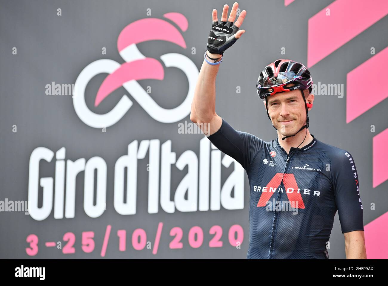 Massimo Paolone/LaPresse October 06, 2020 Italy Sport Cycling Giro d'Italia  2020 - 103th edition - Stage 4 - from Catania to Villa Franca Tirrena In  the pic: DENNIS Rohan TEAM INEOS GRENADIERS Stock Photo - Alamy
