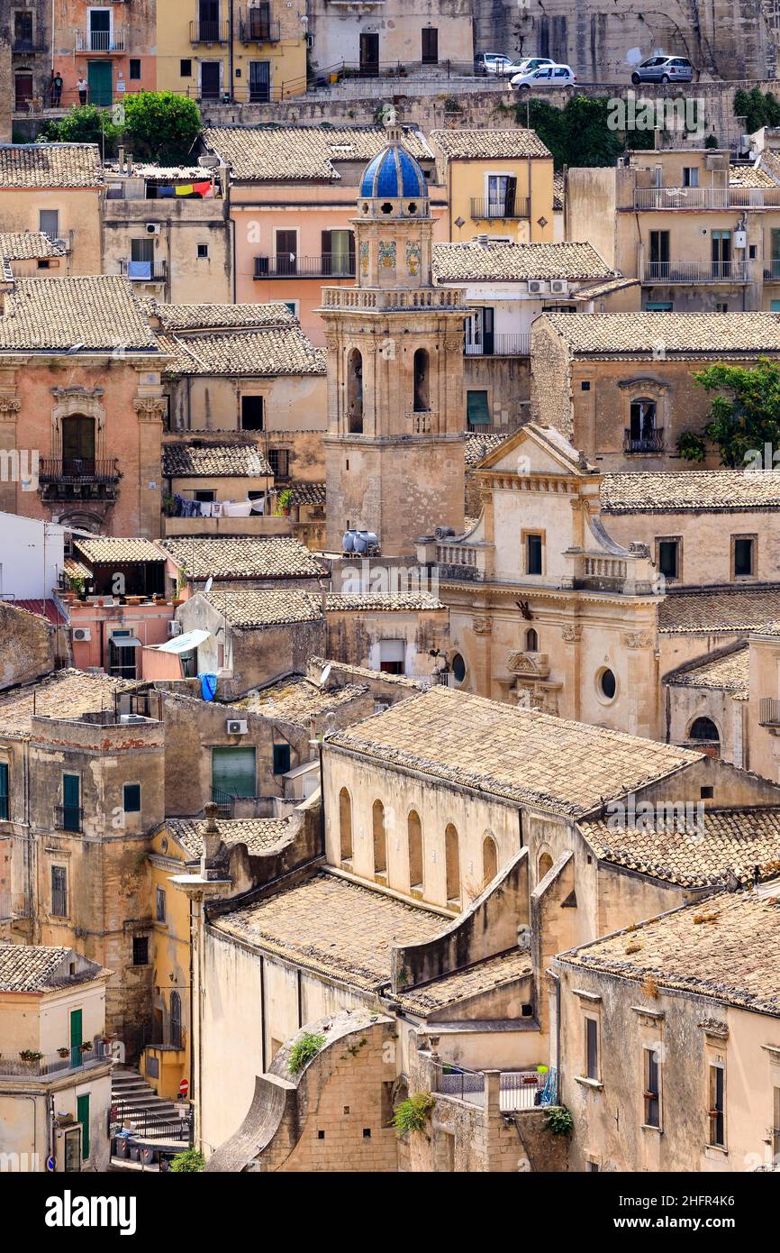 Ragusa, Sicily, Italy Stock Photo