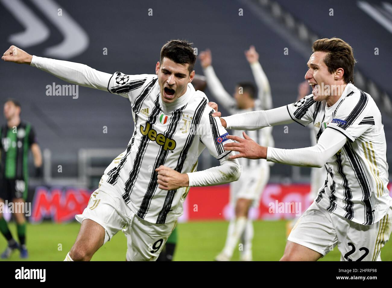 LaPresse - Marco Alpozzi November 24, 2020 Turin, Italy sport soccer  Juventus Fc vs Ferencvaros - Uefa Champions 2020 2021- Group Stage - Group  G In the pic: Abraham Frimpong (Ferencvarosi TC);