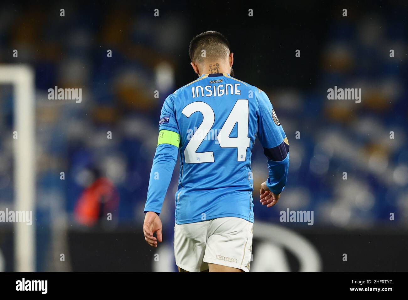 Alessandro Garofalo/LaPresse December 10, 2020 Naples, Italy sport soccer  Napoli vs Real Sociedad - Europa League 2020/2021 - Diego Armando Maradona  stadium. In the pic: Tiemoue Bakayoko Napoli,Mikel Merino Real Sociedad  Stock Photo - Alamy