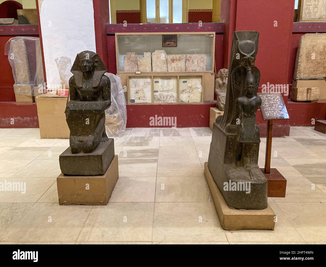 Statues ancient gods in cairo hi-res stock photography and images - Alamy
