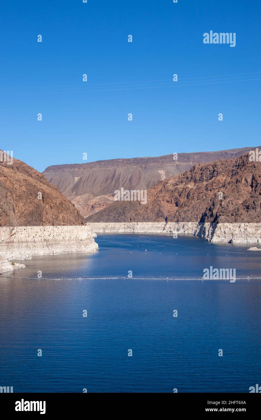 Hoover Dam, Nevada, Arizona, USA Stock Photo