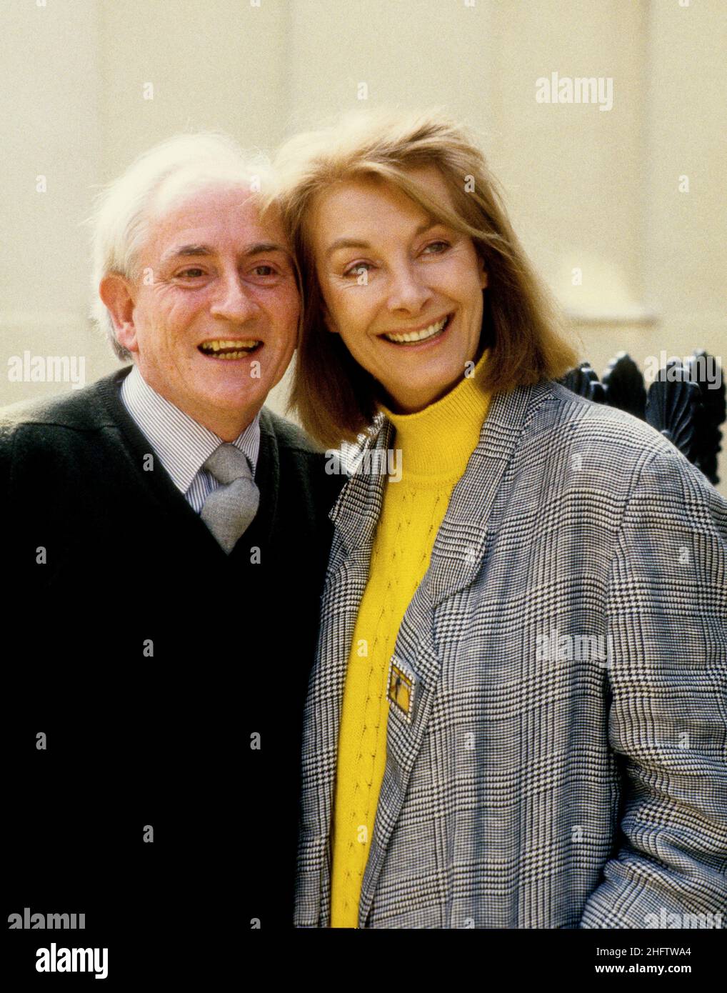 Actress Jean Marsh and actor Edward Petherbridge Stock Photo