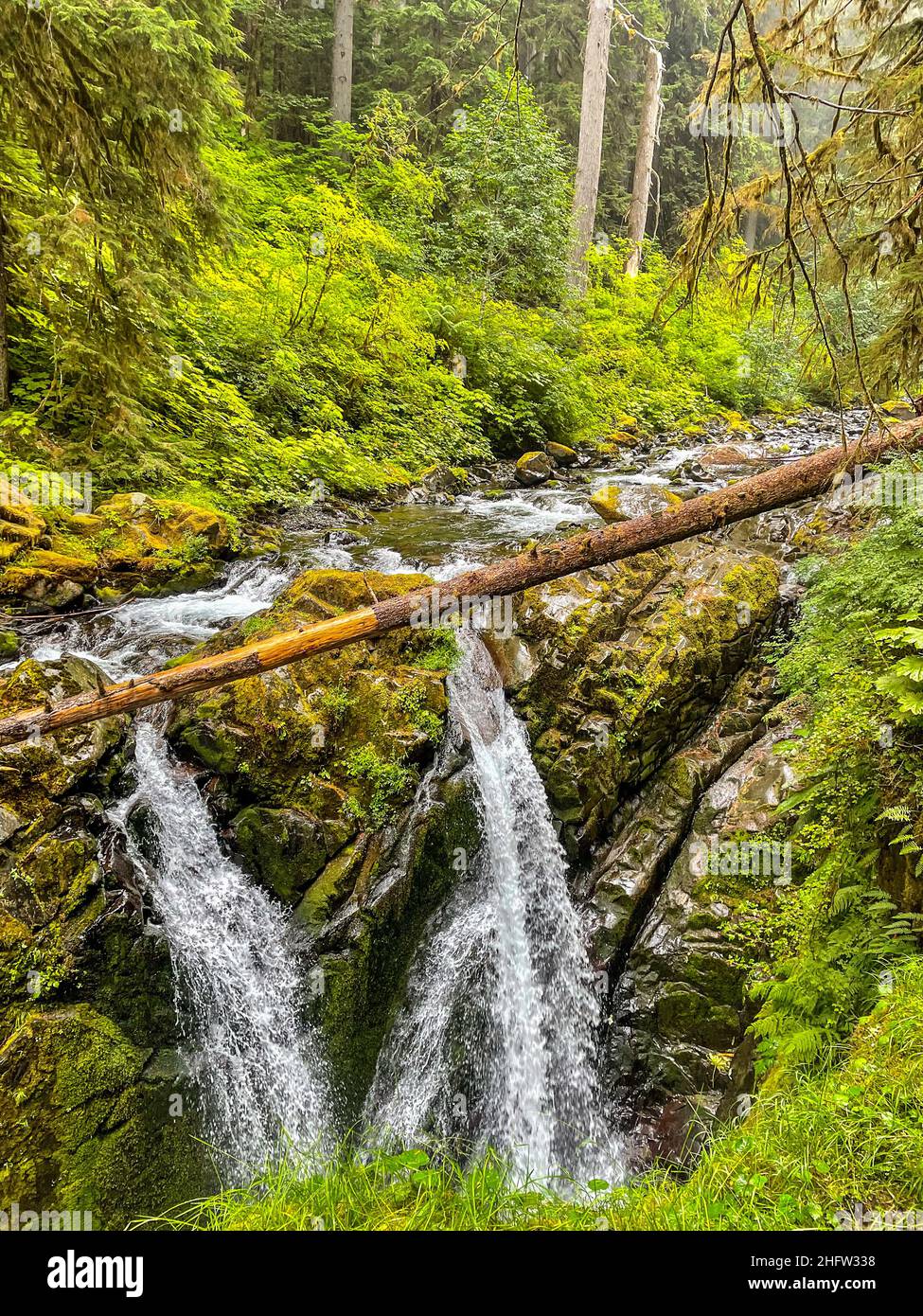 Sol Duc Falls In Sol Duc Valley Are Called The Most Beautiful Falls In