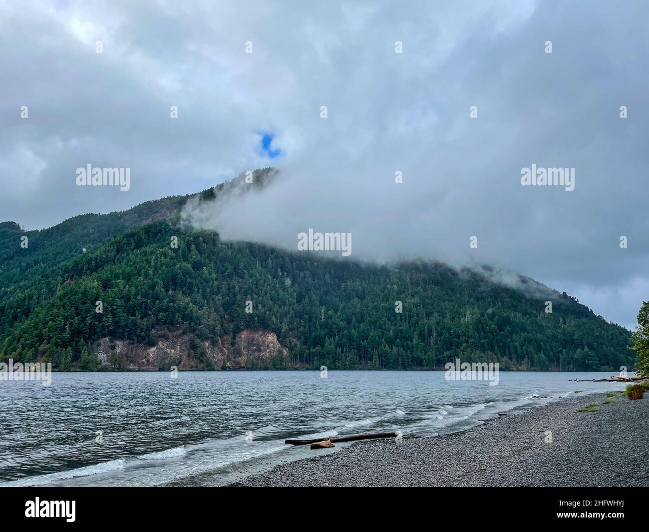 Lake Crescent Is A Deep Lake Located Entirely Within Olympic National Park In Clallam County Washington United States Approximately 17 Miles 27 Km Stock Photo Alamy
