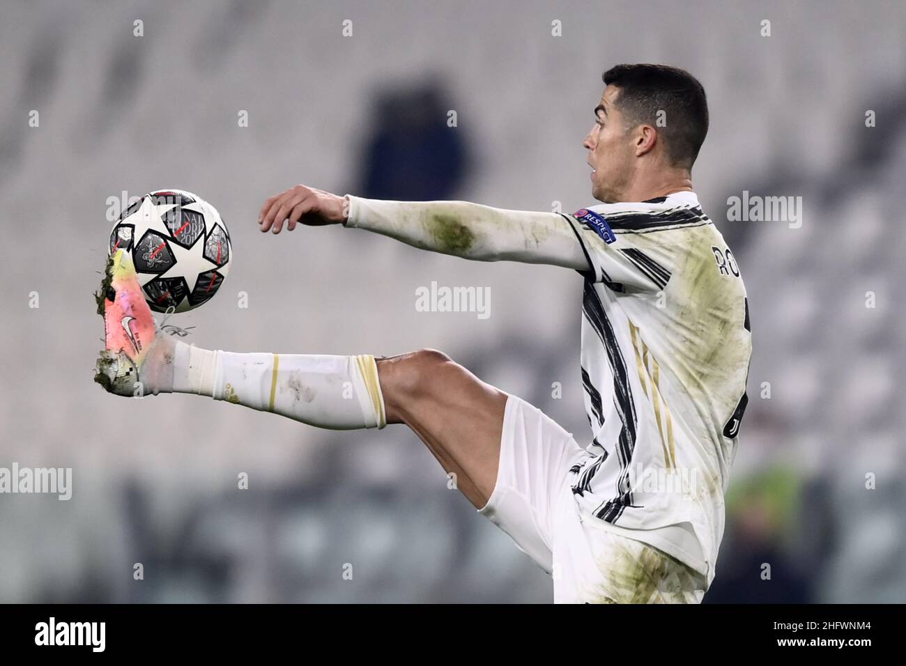 BUDAPEST, HUNGARY - AUGUST 4: Stjepan Loncar of Ferencvarosi TC controls  the ball during the UEFA Champions League Third Qualifying Round 1st Leg  match between Ferencvarosi TC and SK Slavia Praha at