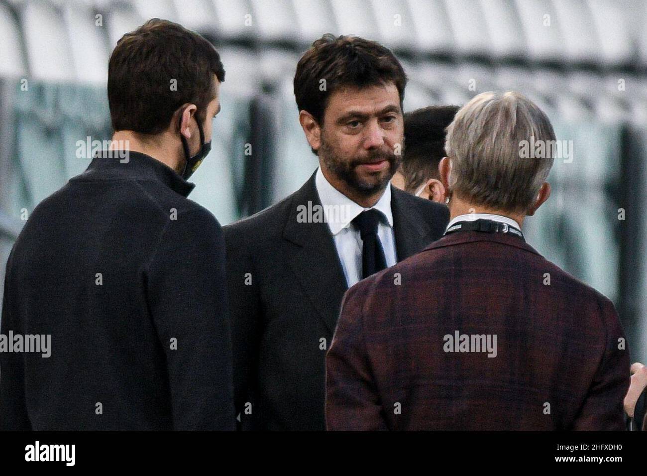 Foto Piero Cruciatti / LaPresse 21/04/21 - Turin, Italia Sport, Calcio  Juventus vs Parma - Campionato italiano di calcio Serie A TIM 2020-2021 -  Juventus Stadium Nella foto: Andrea Agnelli Foto Piero