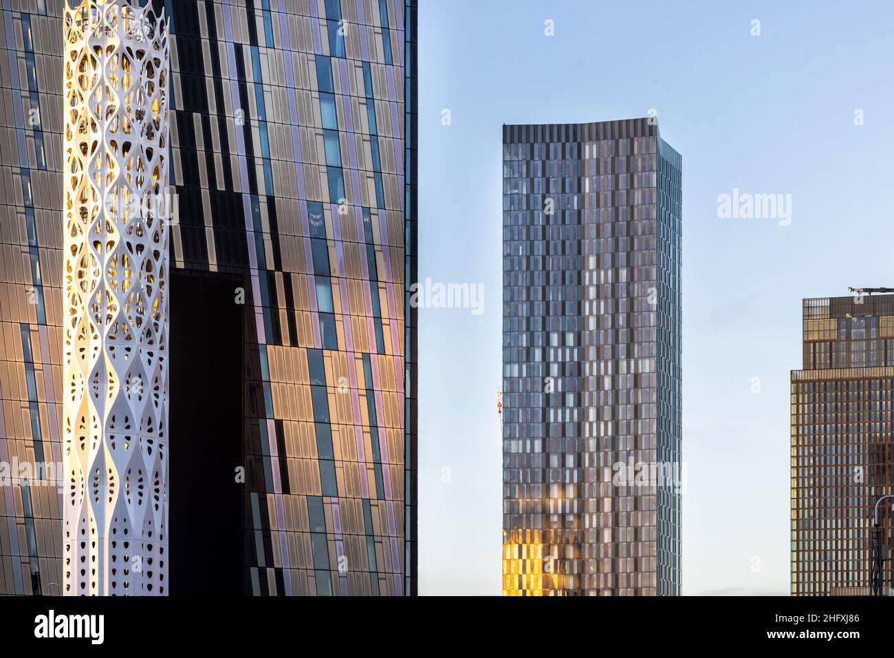 Manchester skyline. Stock Photo