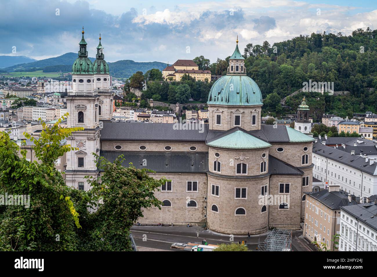 Salzburg im Spätsommer, Stadtansichten Stock Photo