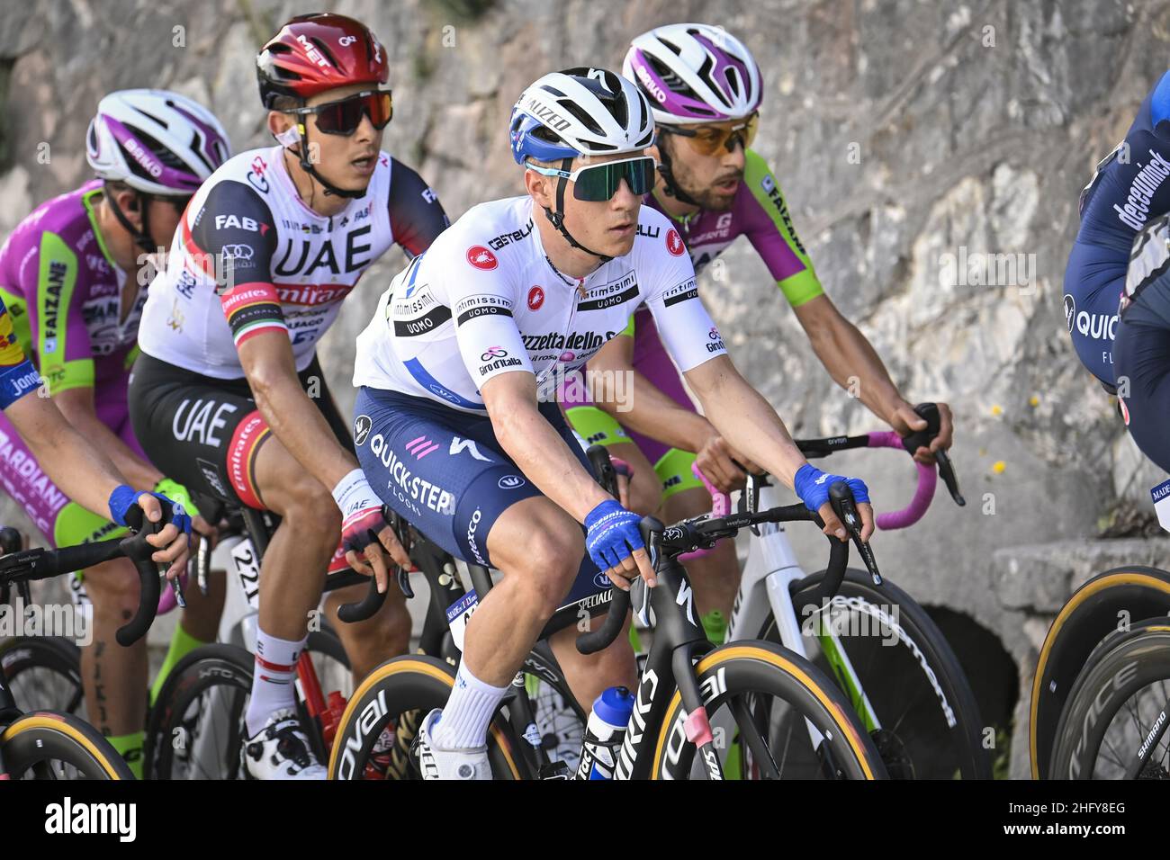 Fabio Ferrari/LaPresse May 17, 2021 Italy Sport Cycling Giro d'Italia 2021  - 104th edition - Stage