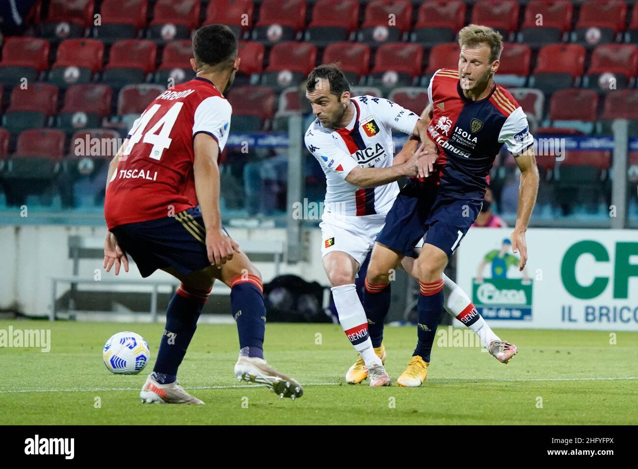 LaPresse/Alessandro Tocco May 22, 2021 Cagliari (Italy) Sport Soccer