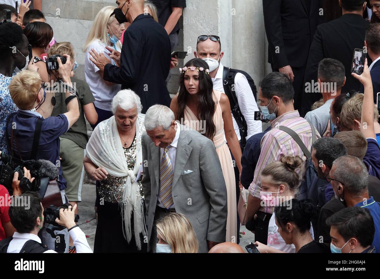 Matrimonio di federico bernardeschi con veronica ciardi hi res stock