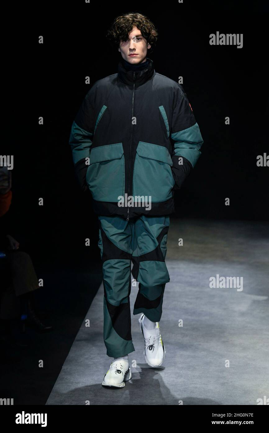SPYDER Fall/Winter 202223 Runway during Milan Fashion Week Menswear