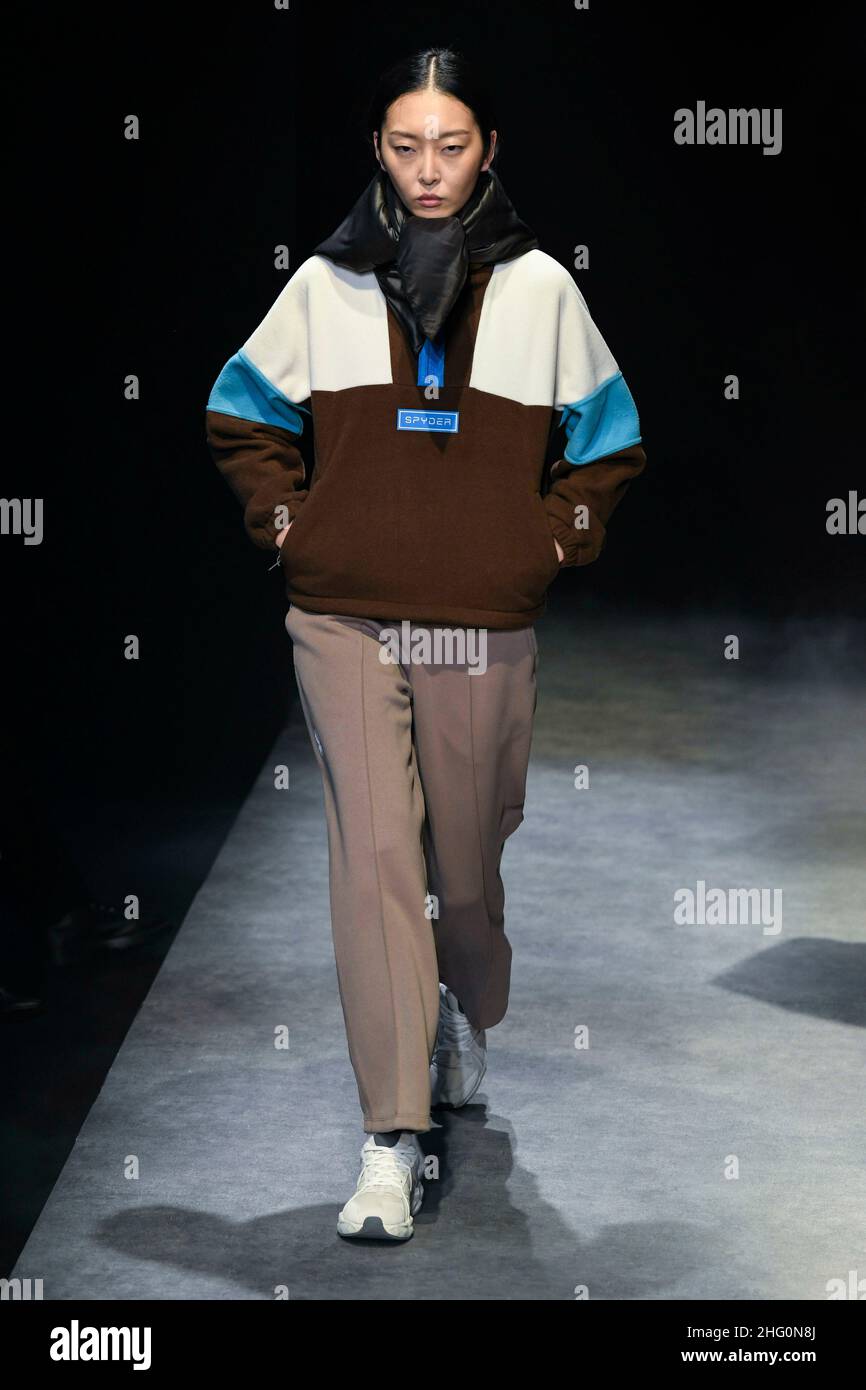 SPYDER Fall/Winter 202223 Runway during Milan Fashion Week Menswear