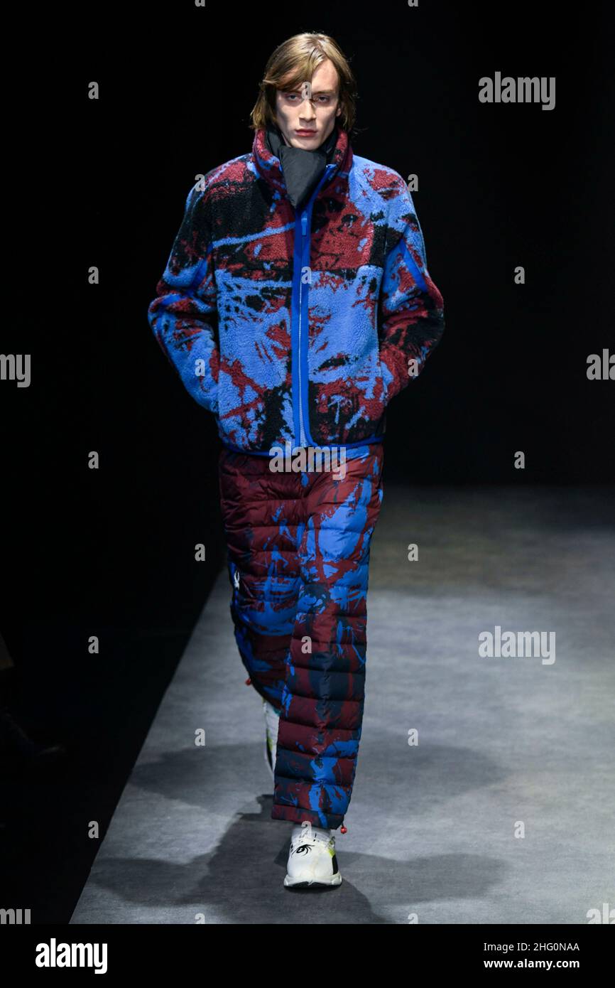 SPYDER Fall/Winter 202223 Runway during Milan Fashion Week Menswear