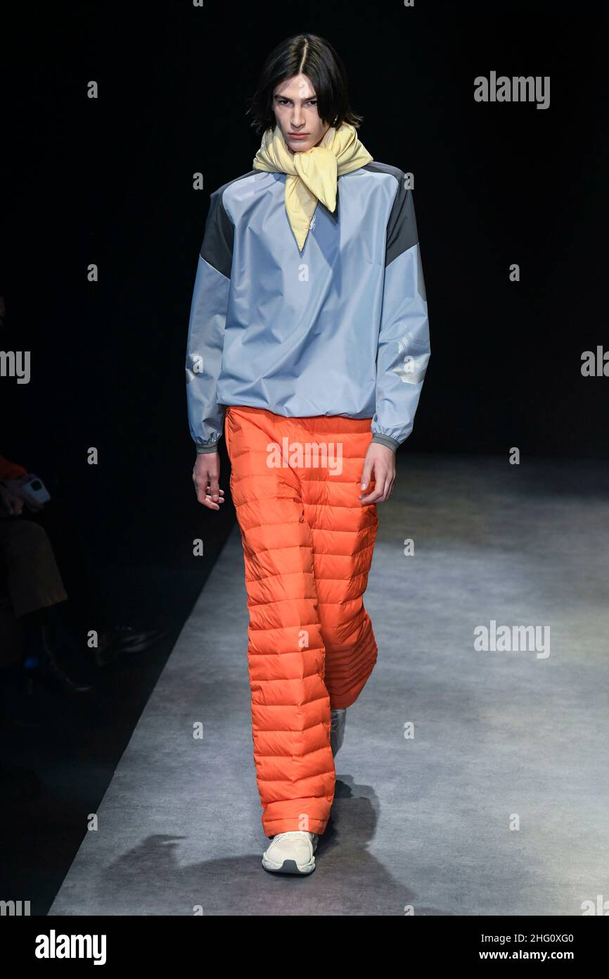 SPYDER Fall/Winter 202223 Runway during Milan Fashion Week Menswear