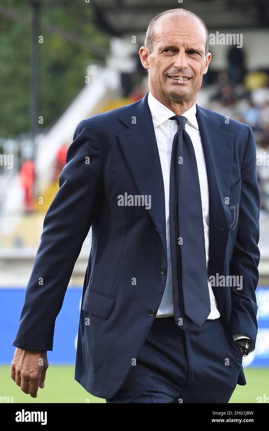Foto Tano Pecoraro/LaPresse 22 Settembre 2021 - La Spezia, Italia Sport,  Calcio Spezia vs Juventus - Campionato italiano di calcio Serie A TIM 2021/ 2022 - Stadio Alberto Picco Nella foto: allegri Photo