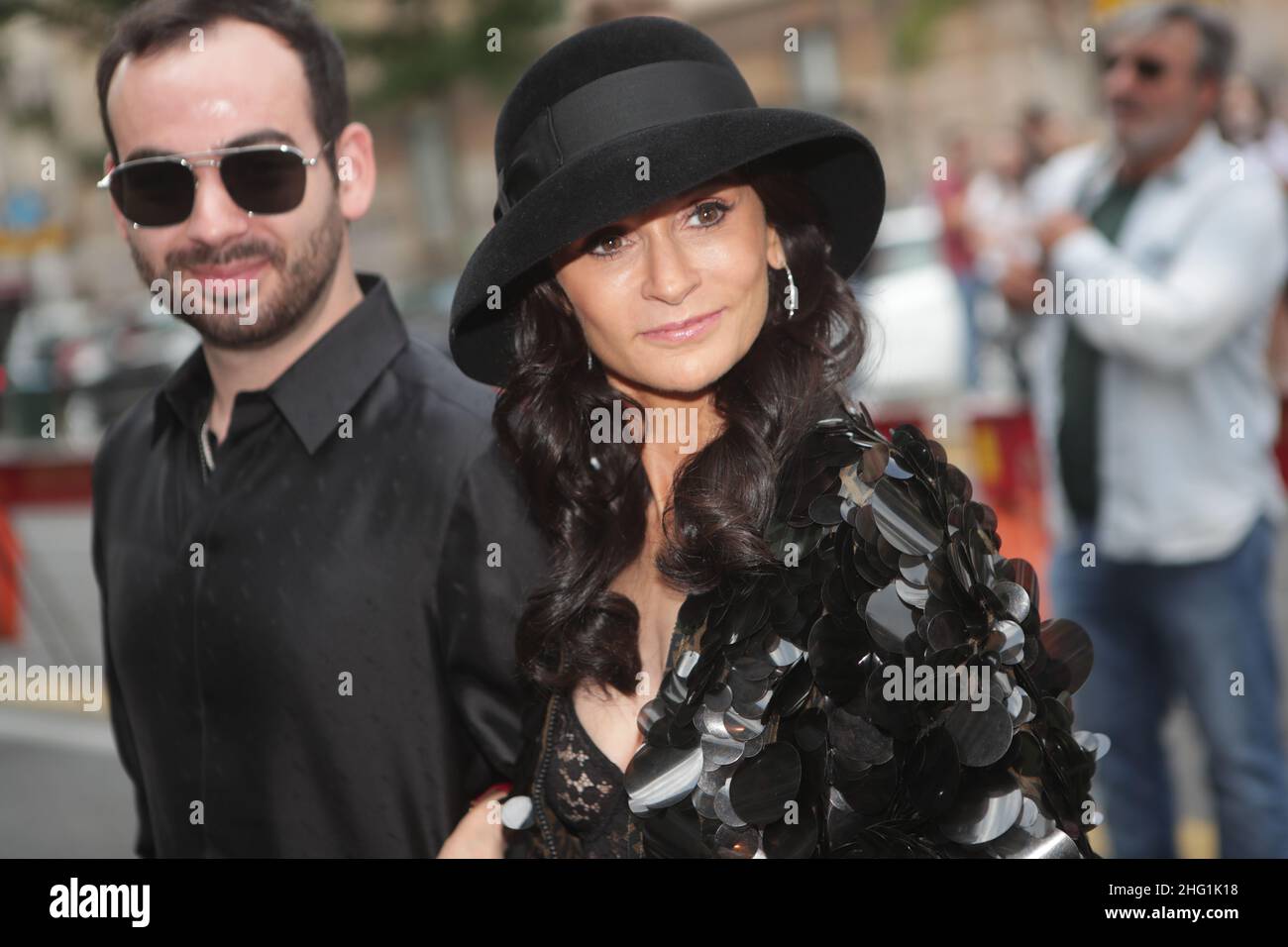 Mairo Cinquetti - LaPresse Sep 22, 2021 Milan - Italy Entertainment Arrivals at Fendi - MFW 2021/2022 In The pic: Julia Haart Stock Photo