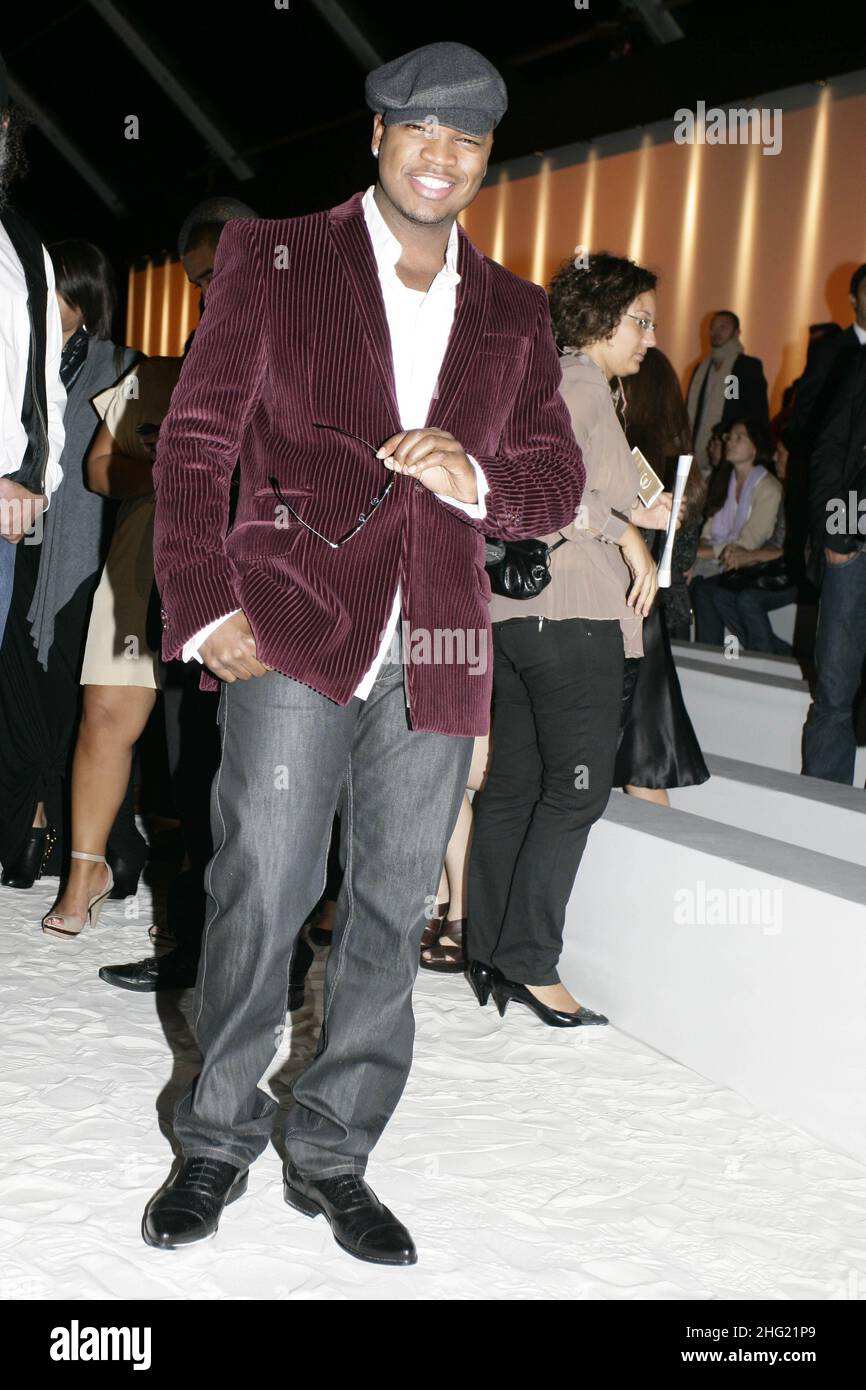 Ne Yo Attends The Roberto Cavalli Spring Summer 09 Fashion Show At Milan Fashion Week Stock Photo Alamy