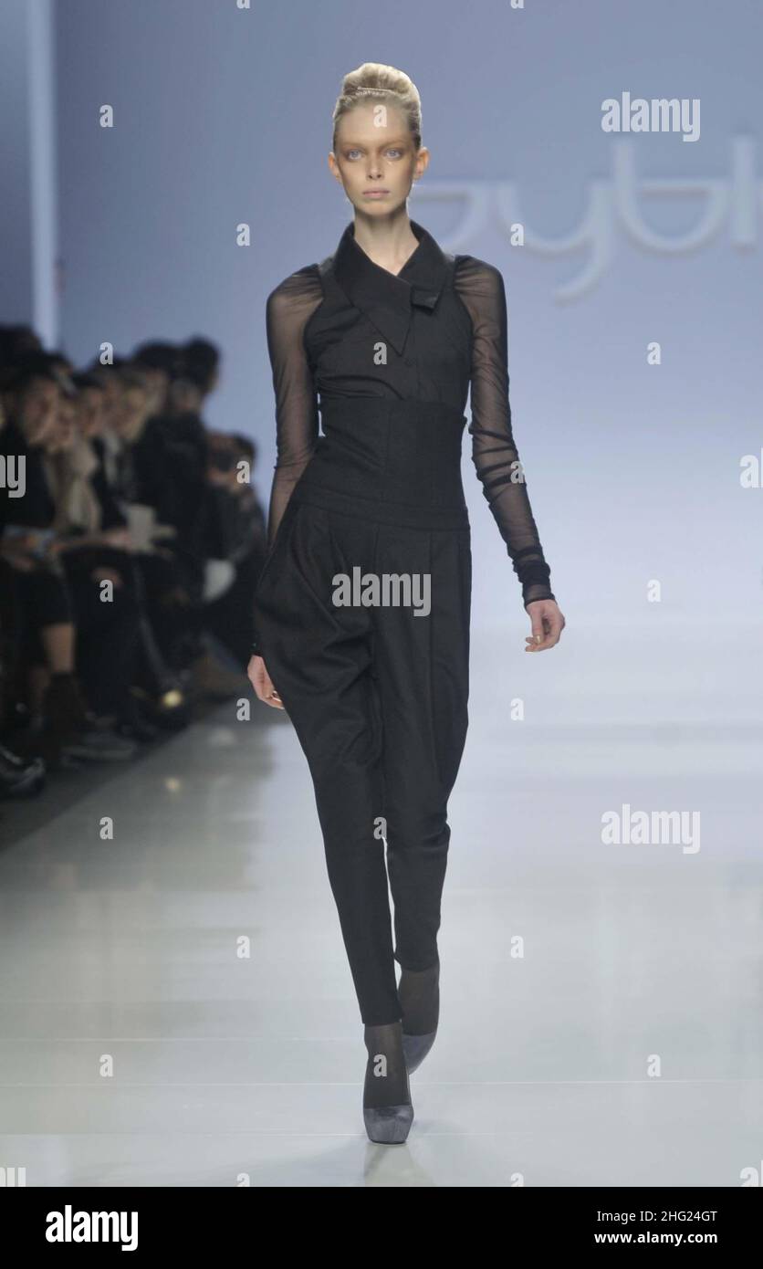 Models on the catwalk during the Byblos Autumn/Winter 2009 show in ...
