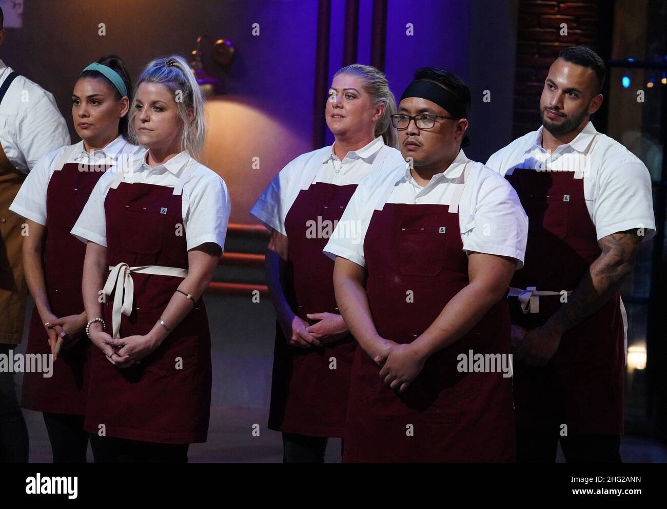 NEXT LEVEL CHEF, contestants Stephanie "Pyet" Despain, Amber Rebold
