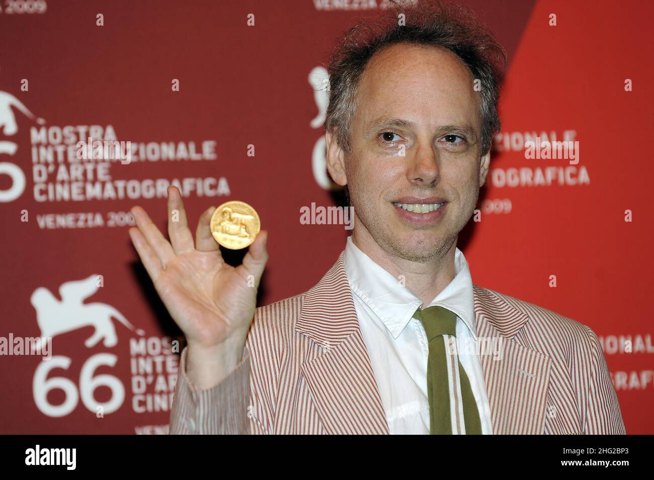 Todd Solondz attending the Closing Ceremony photocall at the Palazzo del Casino during the 66th Venice Film Festival on September 12, 2009 in Venice, Italy. Stock Photo