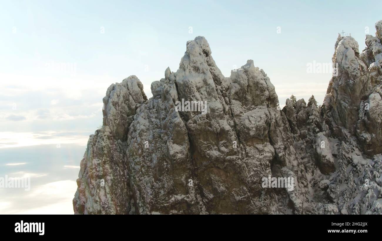 Sharp Rocks Landmark Sharp Rock Mountain Sharp Top Mountain In Virginia