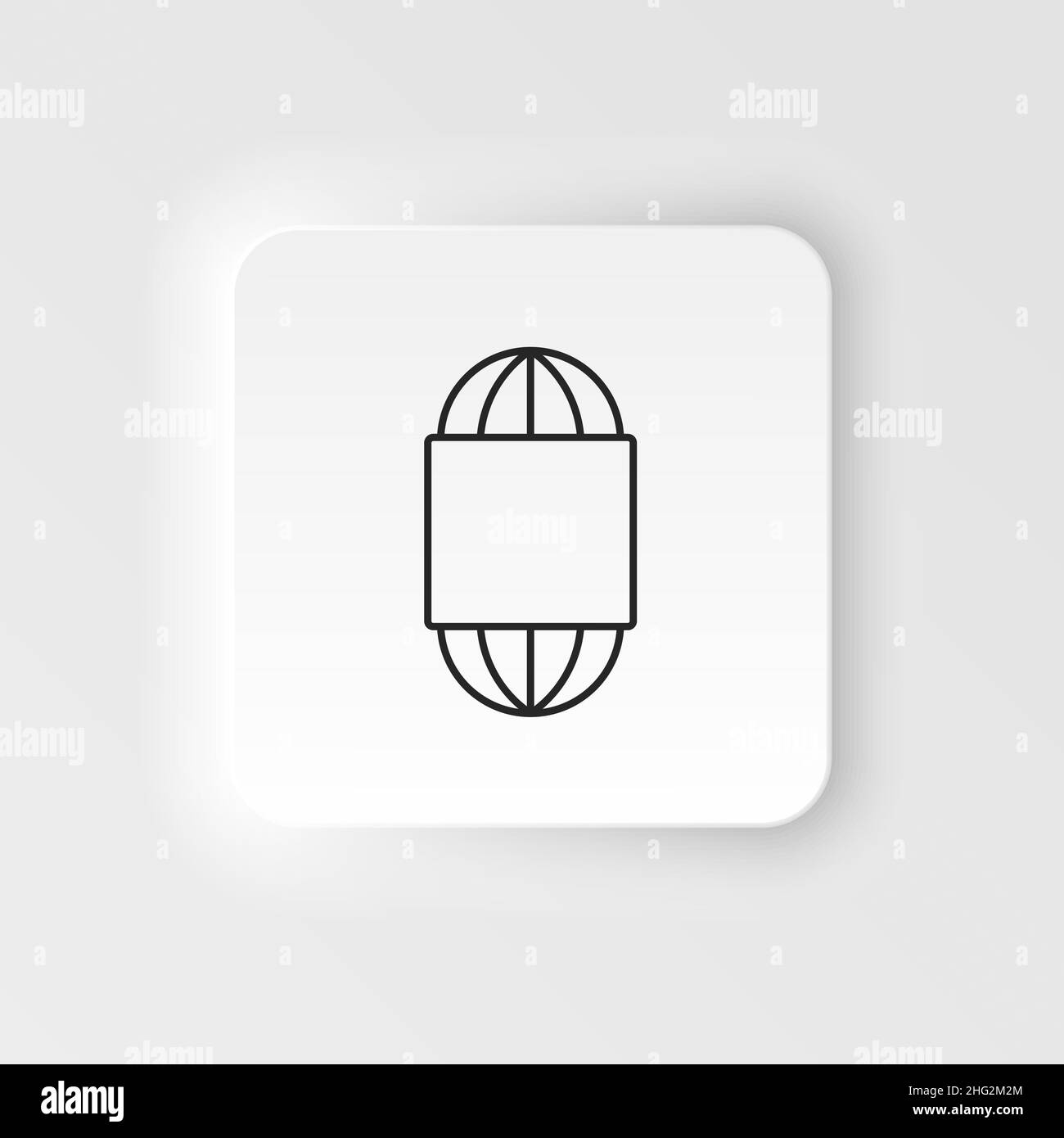 Textile thread, thread wool icon. Simple element illustration natural ...