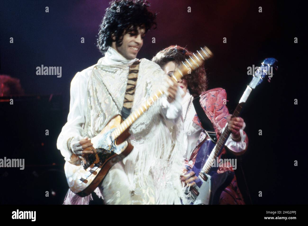 Prince purple rain tour hi-res stock photography and images - Alamy
