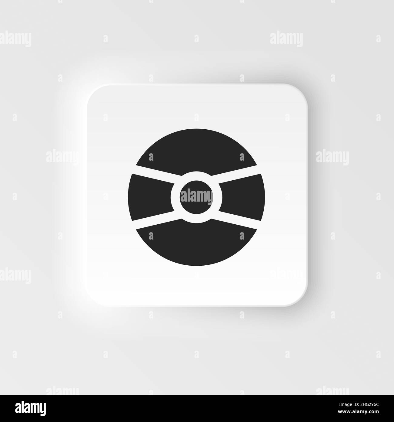 Cd Disk Dvd Icon Vector Simple Element Illustration From UI