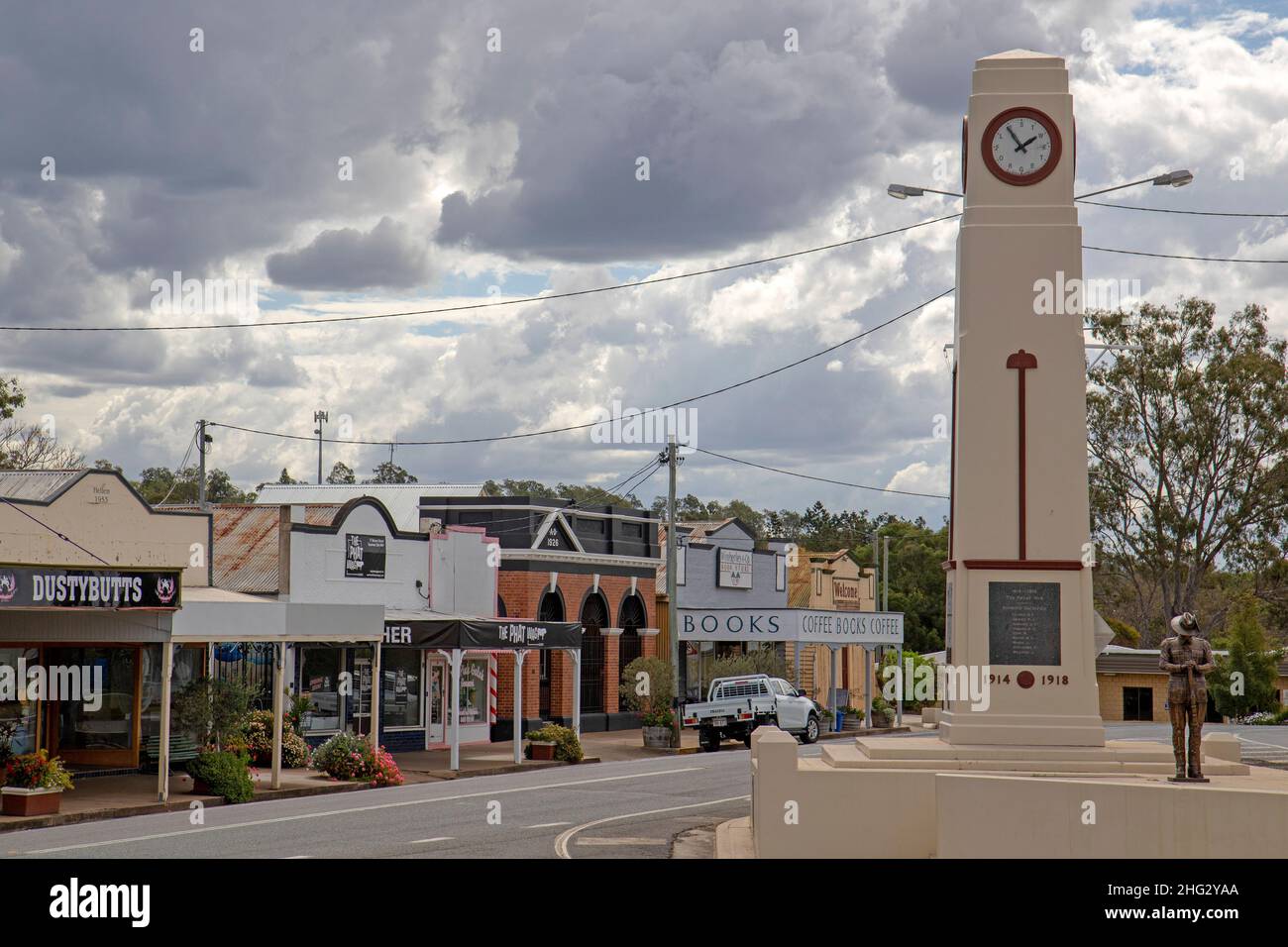 The Queensland town of Goomeri Stock Photo Alamy