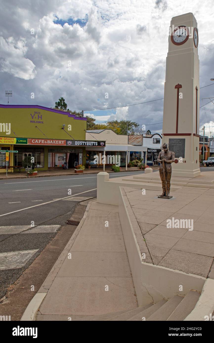 The Queensland town of Goomeri Stock Photo Alamy
