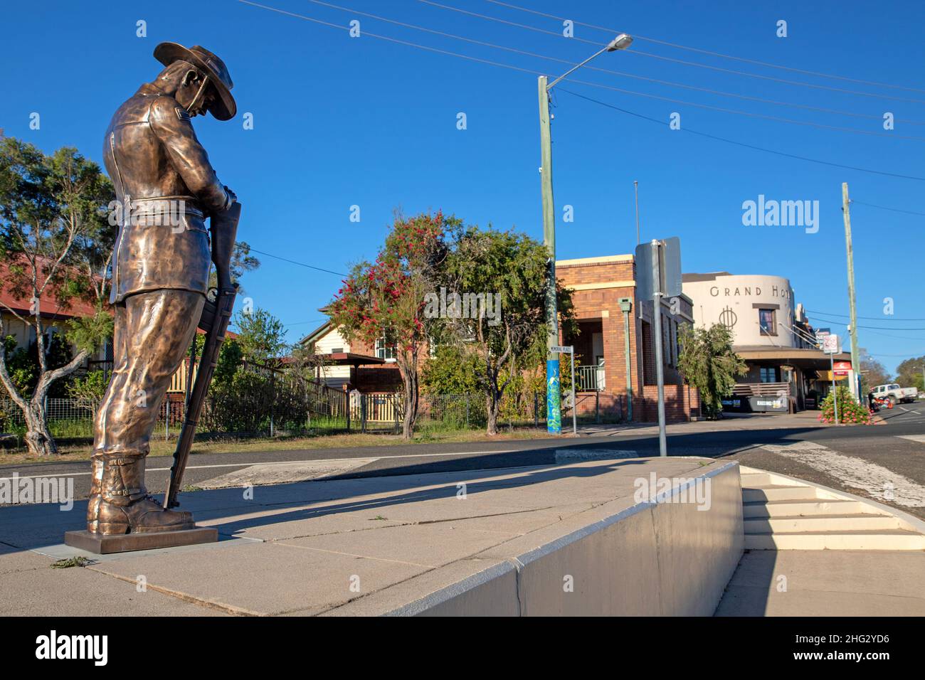 The Queensland town of Goomeri Stock Photo Alamy