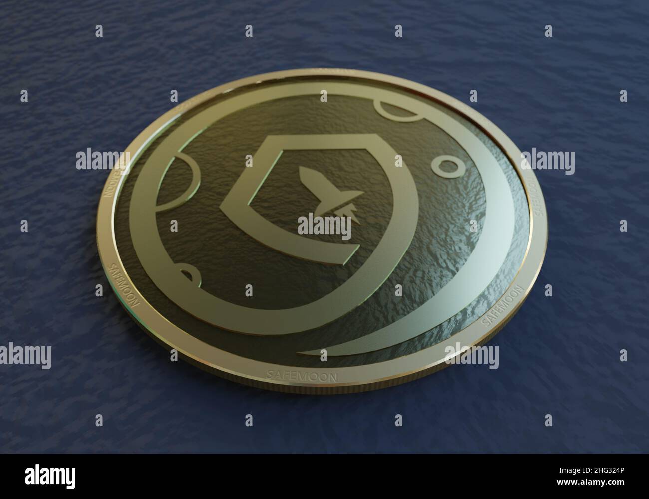 Safemoon coin hi-res stock photography and images - Alamy