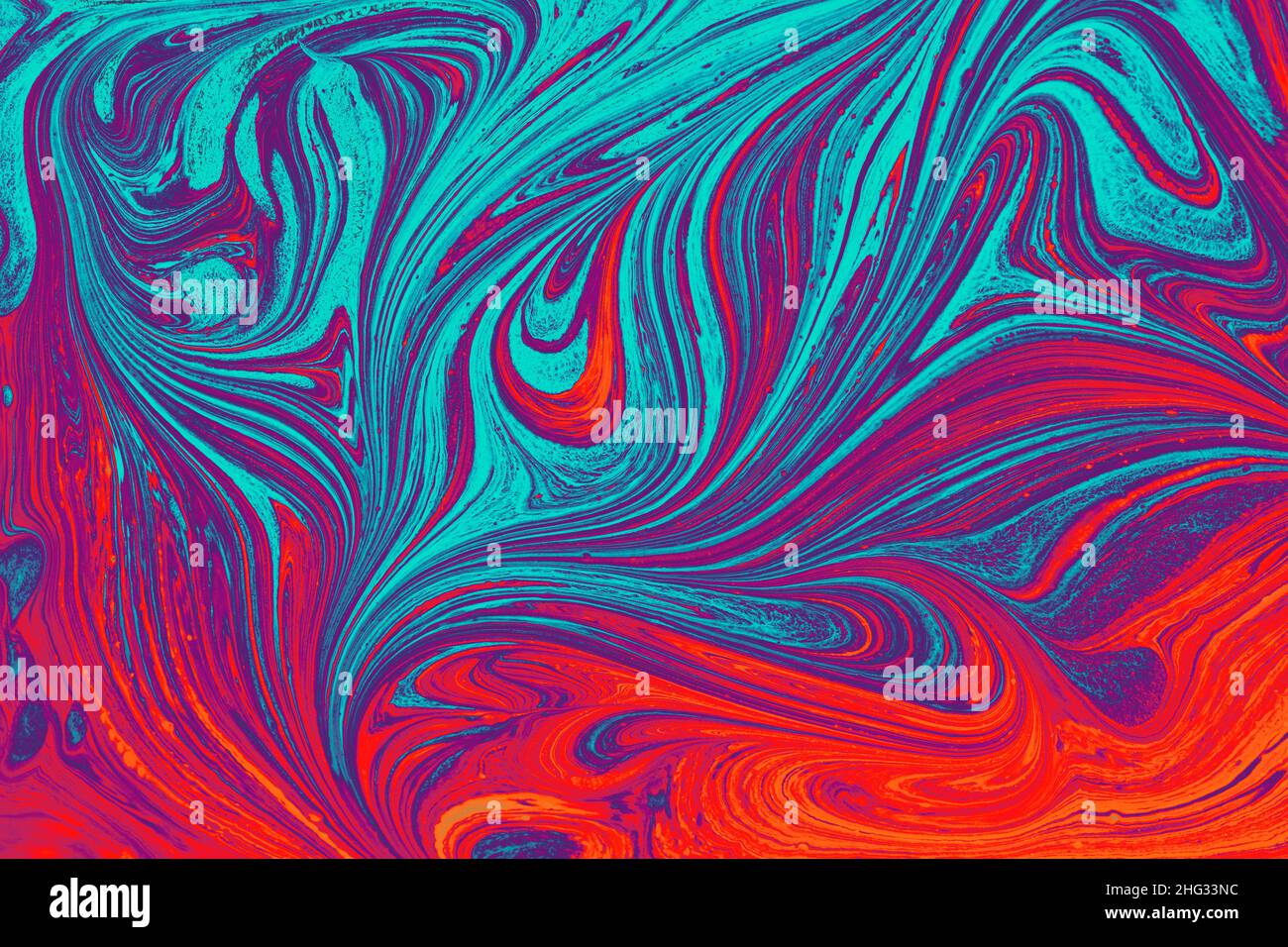 Ebru marble effect pattern design for print Stock Photo - Alamy