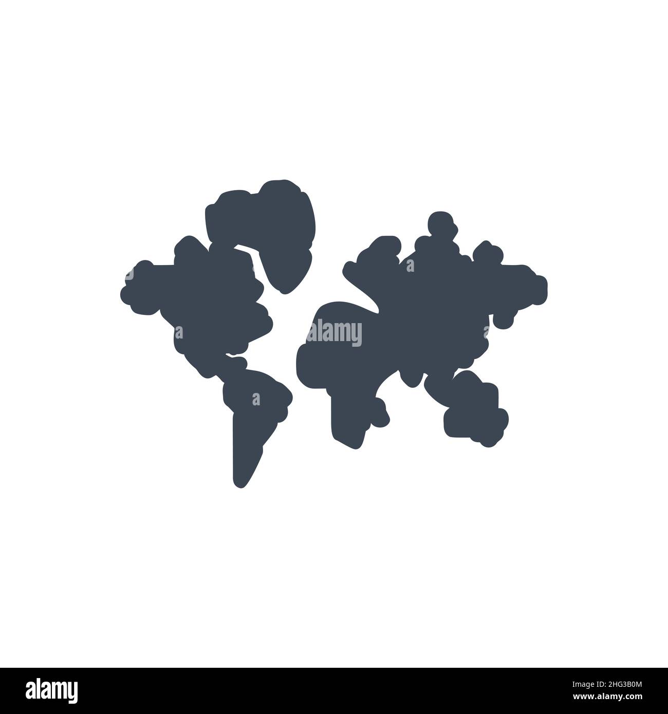 World map related vector glyph icon Stock Vector Image & Art - Alamy