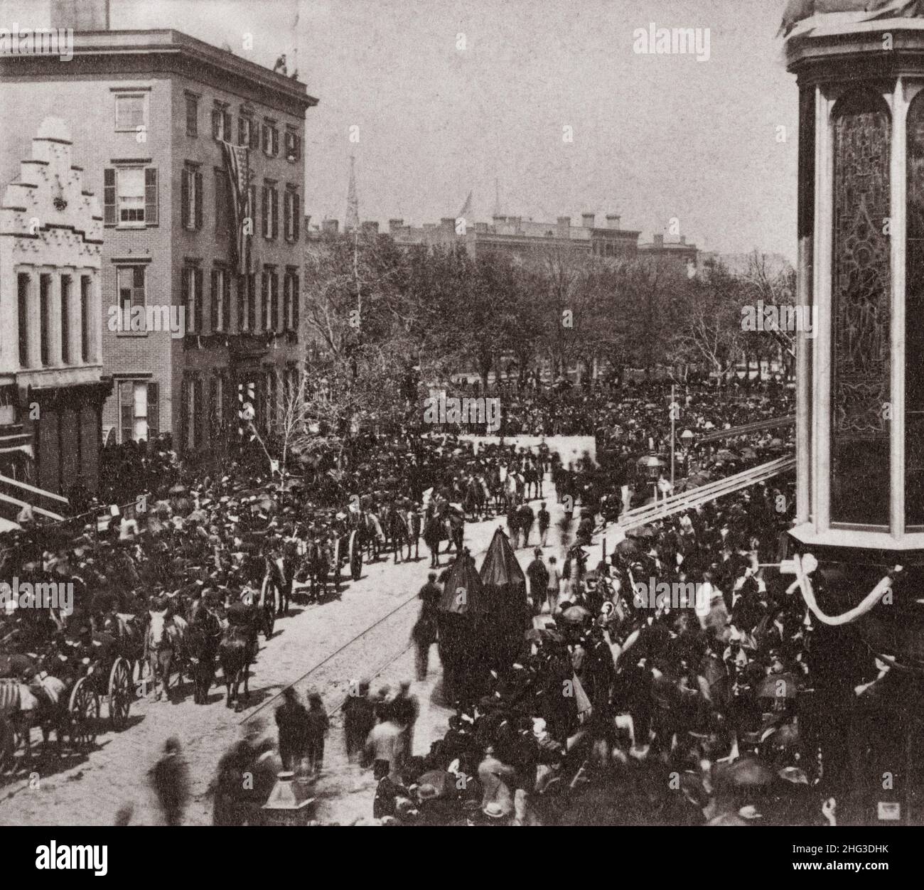 President lincoln funeral train hi-res stock photography and images - Alamy, image size:1300x1252