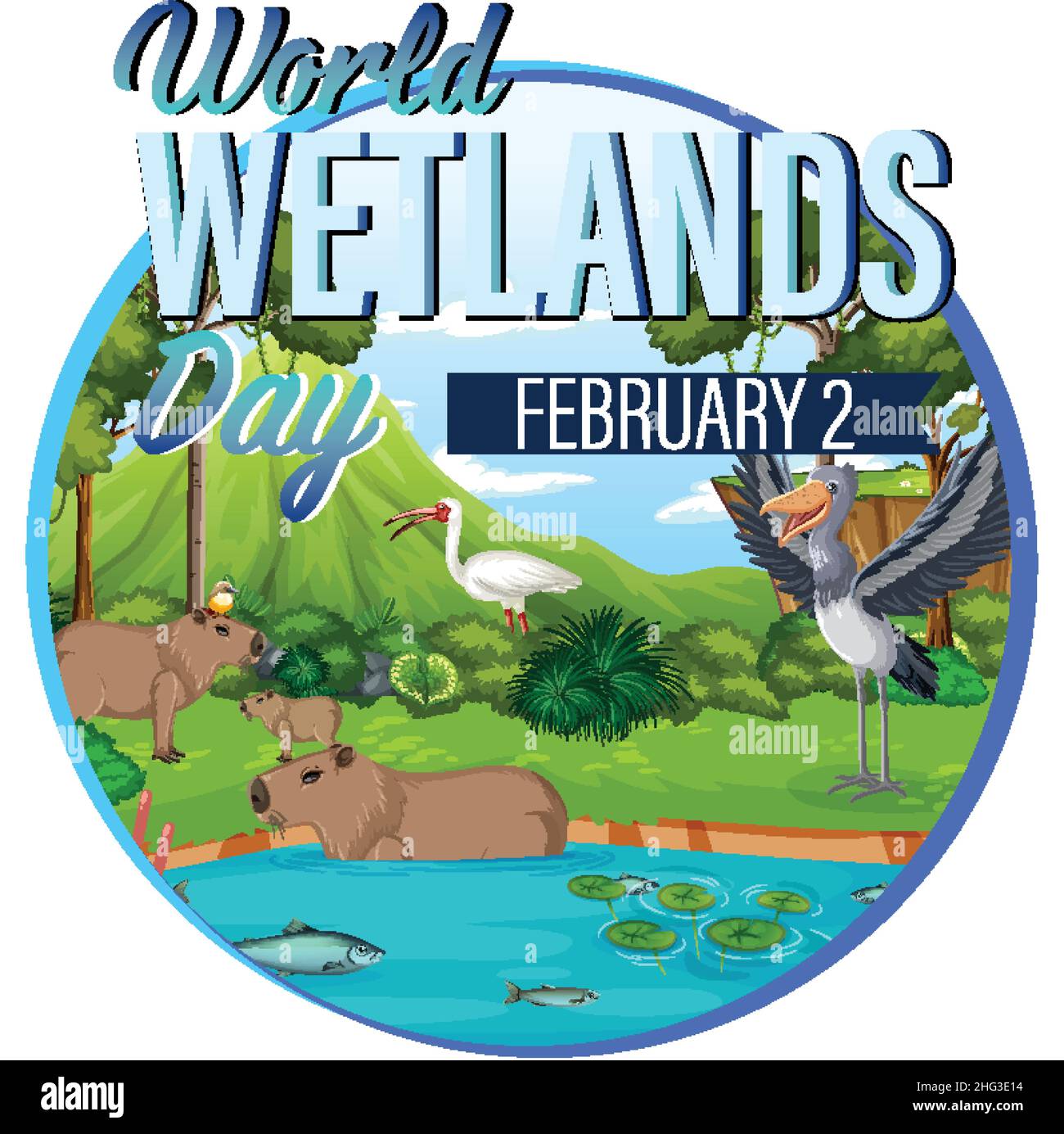 World water day letter Stock Vector Images - Alamy