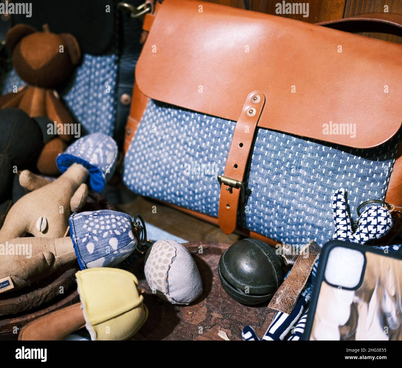 Puppet toys on the table Stock Photo - Alamy