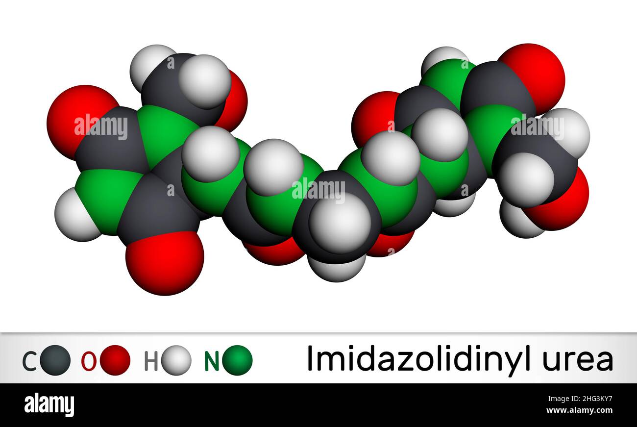 Diazolidinyl urea molecule hires stock photography and images Alamy
