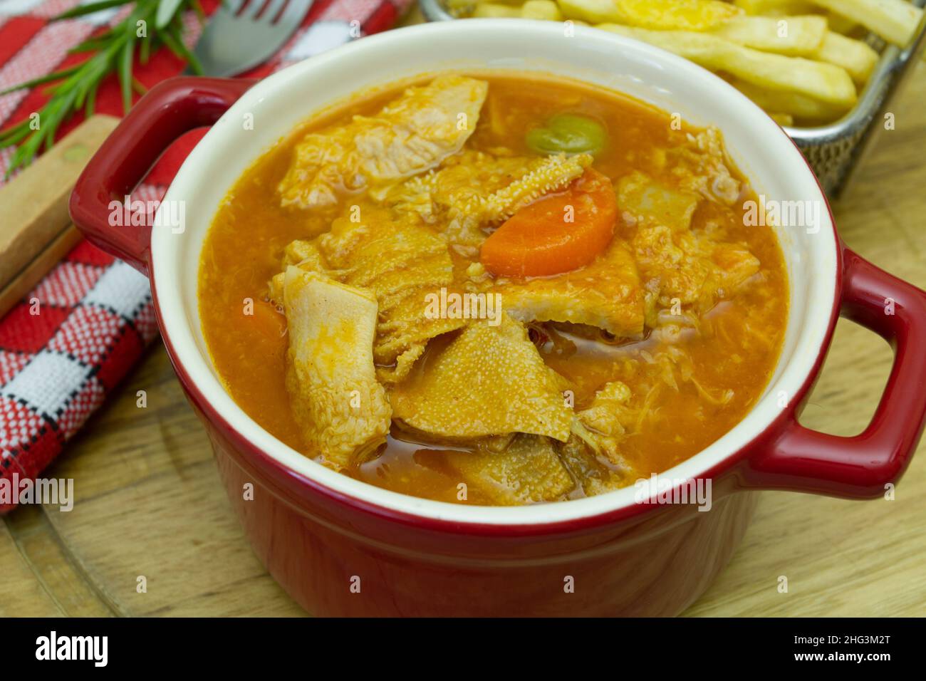 Tripe Fish Cooked Cooked tripe in dish hi-res stock photography and images - Alamy
