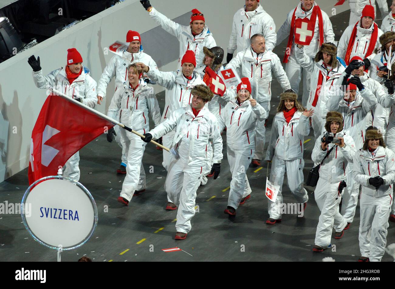 Turin Italy 20060210 Opening ceremony of the Winter Olympic Games of